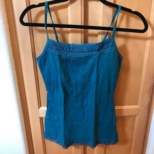Dark teal cami top